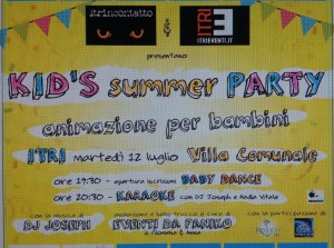 kids summer party_itrieventi